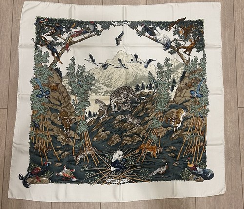 Foulard scarf carré hermès - foulard,