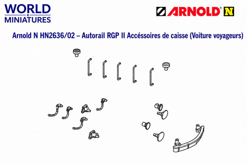 Arnold hn2636 autorail - arnold, n hn2636/02