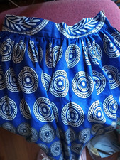 Jupe cousue main origine Cameroun tissu typique ethnic dress