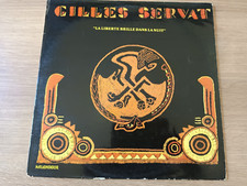LP ALBUM 33T - GILLES SERVAT - LA LIBERTE BRILLE DANS LA NUIT - 1975 - KALONDOUR