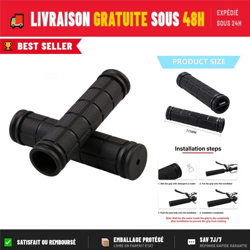 Poignées guidon vtt - poignées, de