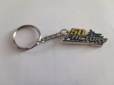 Porte-clés Moto 50 FACTORY Keychain vintage