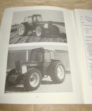 72 pages CASE IH Livret Entretien Tracteur 955 1055 no Fiat Someca Lanz Ford SFV
