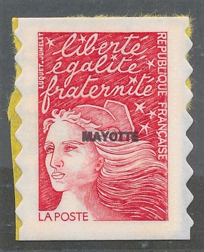 Timbre mayotte 61a neuf sans - timbre,