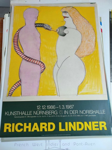 Affiche richard lindner - affiche,