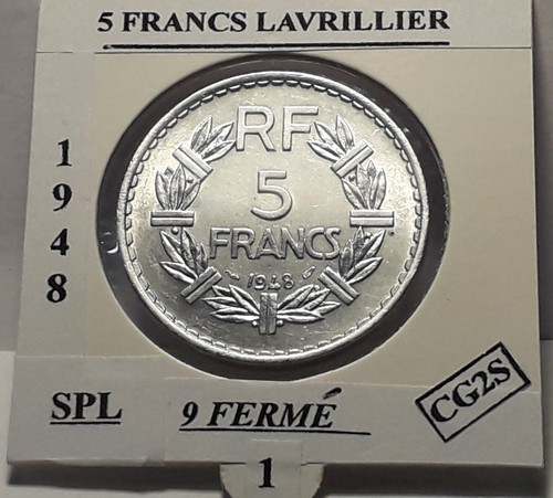 Francs lavrillier 1948 9 - francs,