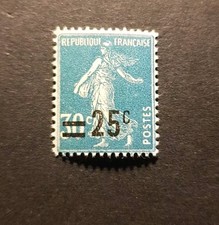 FRANCE TIMBRE TYPE SEMEUSE N°217  NEUF ** LUXE MNH 1926