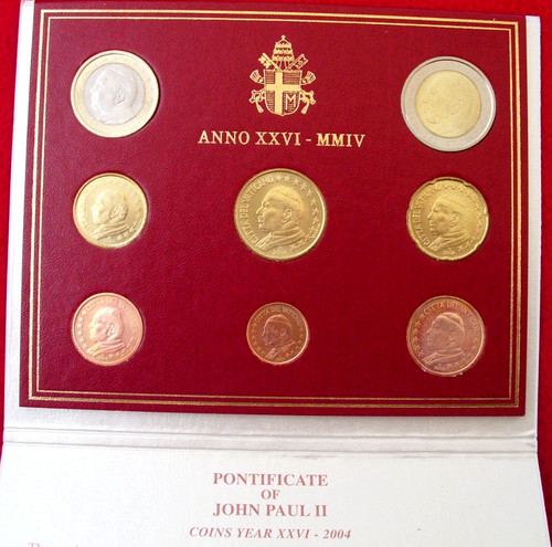 Coffret vatican 2004 jean - vatican,
