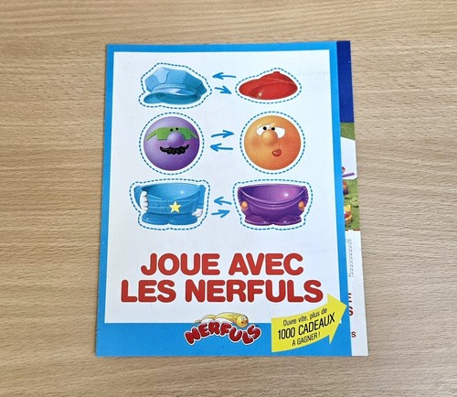 Encart publicitaire nerfuls - encart,