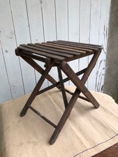 siège pliant tabouret en bois pêche campagne