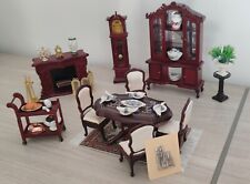 Meubles Pour Maison De Poupée Victorienne , 6 Pièces+ Accessoires+ Personnages