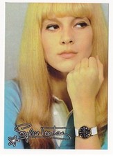 Sylvie VARTAN carte postale