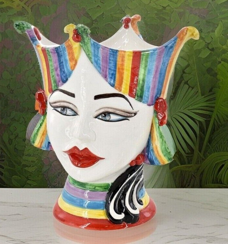Tête maure céramique - de,