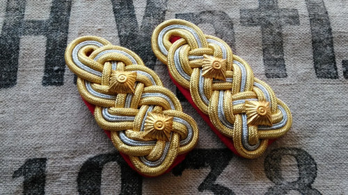 Paire épaulettes officier - d'épaulettes,