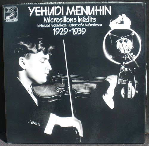 Yehudi menuhin microsillons - menuhin,