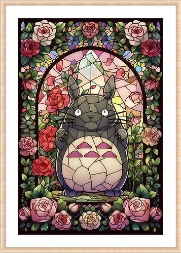 Neighbor totoro inspired art - inspired,