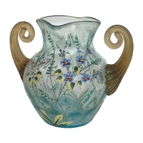 Beau petit vase verre - en,