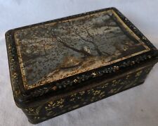 Ancienne Boîte En Métal Déco Vintage Rétro 