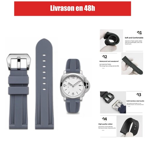 Bracelet caoutchouc panerai - bracelet,