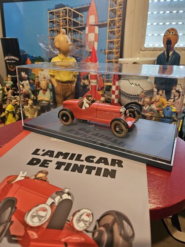 Grande voiture tintin kuifje - voiture,