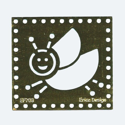 Pochoir stencil metal abeille - metal,