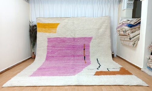 Tapis berbère marocain fait