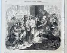 1857 Journal Ancien "