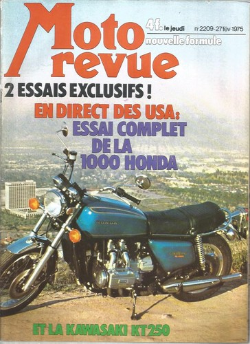 Moto revue 2209 honda 1000 - moto,