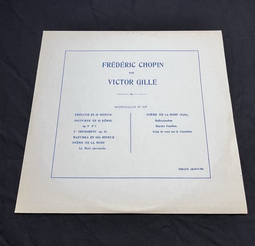 Victor gille frederic chopin - gille,
