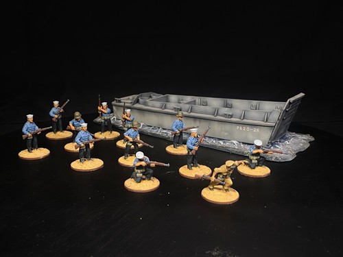 Lcvp navy landing party - +, us