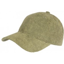 Casquette Velours Vert Cotele