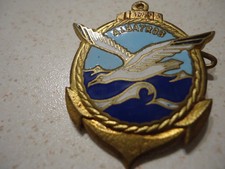 MARINE: insigne contre- torpilleur "ALBATROS" (Courtois)