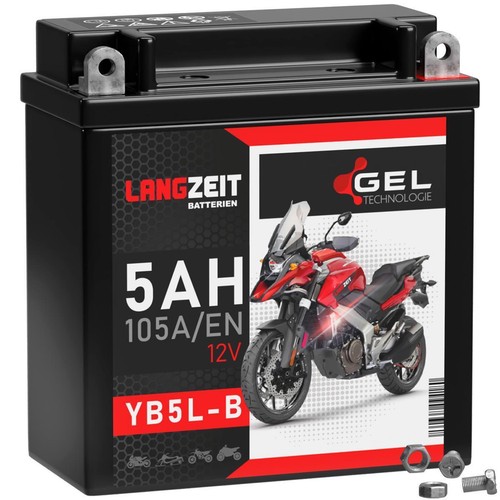 Batterie gel moto longue