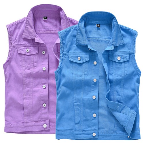 Gilet jean pour homme sans - gilet, homme,