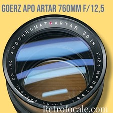 ?  Goerz Apochromat Artar 760mm f/12.5  Red Dot  ?