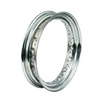 Jante De Roue 3x16" Chromée, 40 Trou, Côté De Valve, Pour Harley - Davidson