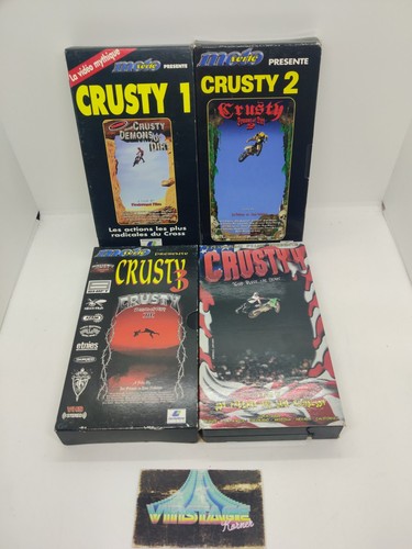 Lot vhs crusty - lot,