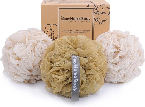 Large 70g loofah sponge pack - 70g,