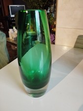 Vase En Verre Soufflé Couleur Vert