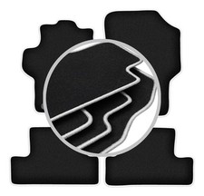 Tapis de sol en Velours noir