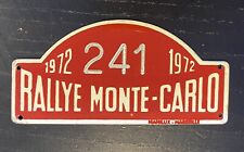 1972 Rallye Monte Carlo distintivo calandra originale Fiat 128 Rally Manilux