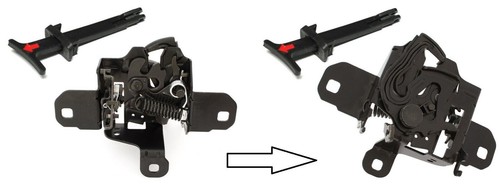 Serrure loquet fermeture - de,