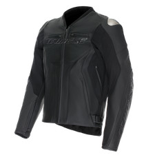 Dainese Veste En Cuir RACING 5 Moto Noir