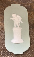 Jolie plaque en biscuit de