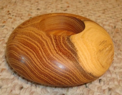 Wood hand turned - hand, tea