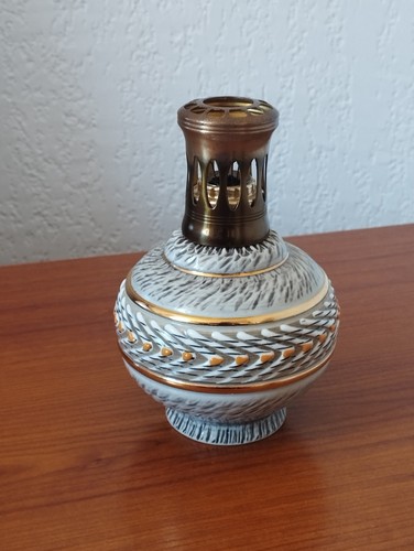Ancienne lampe berger grès - lampe,