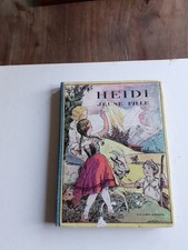 Livre ancien HEIDI JEUNE FILLE