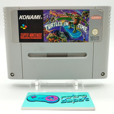TMNT Teenage Mutant Hero Turtles in Time  4 IV / Super Nintendo SNES PAL  FR FAH