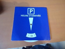 disque de stationnement zone bleue