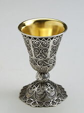 Tasse à vin 3,5" filigrane